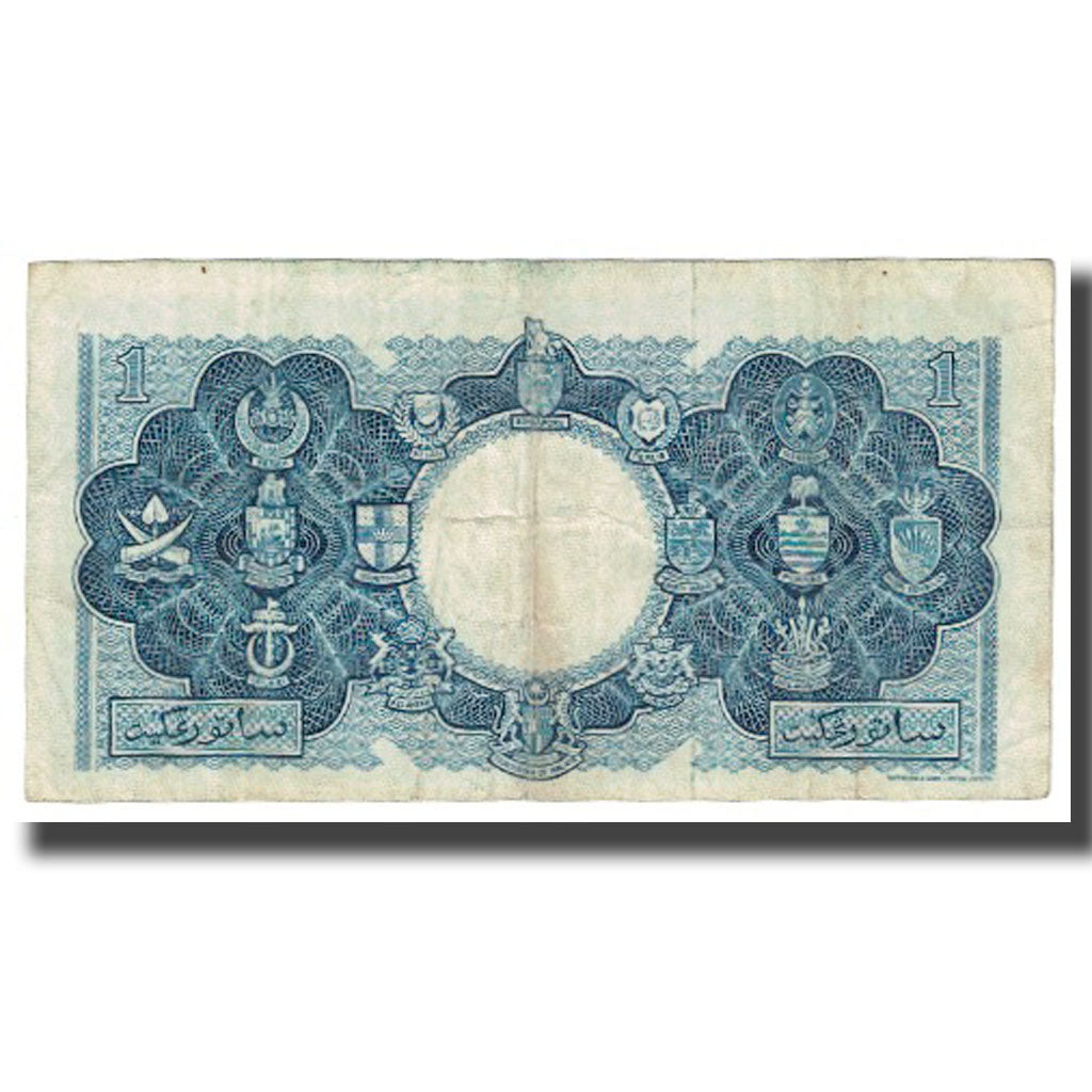 Geldschein, Malaya and British Borneo, 1 Dollar, 1953, 1953-03-21, KM:1a, SS