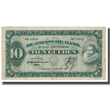 Banknote, Netherlands Indies, 10 Gulden, 1929, 1929-01-05, KM:70a, EF(40-45)