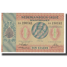 Banknote, Netherlands Indies, 1 Gulden, 1940, 1940-06-15, KM:108a, UNC(65-70)