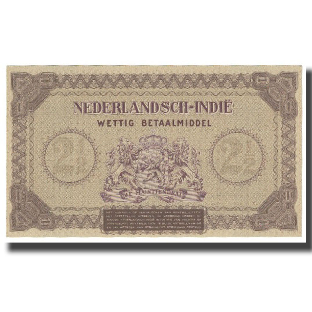 Banknote, Netherlands Indies, 2 1/2 Gulden, 1940, 1940-06-15, KM:109a