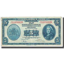 Billet, Netherlands Indies, 5 Gulden, 1943, 1943-03-02, KM:113a, SUP