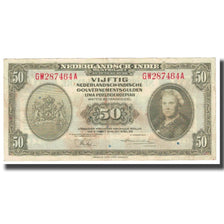 Banknote, Netherlands Indies, 50 Gulden, 1943, 1943-03-02, KM:116a, EF(40-45)