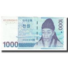Banknot, Korea Południowa, 1000 Won, KM:54a, UNC(65-70)