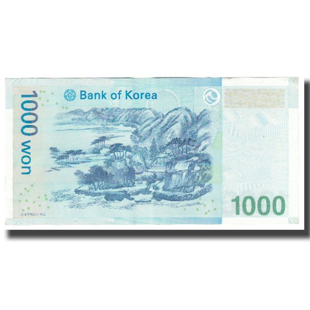 Banknote, South Korea, 1000 Won, KM:54a, UNC(65-70)