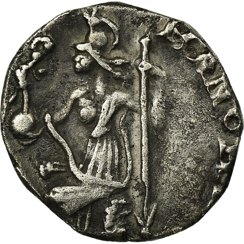 Coin, Honorius, Siliqua, Milan, AU(50-53), Silver, Cohen:59