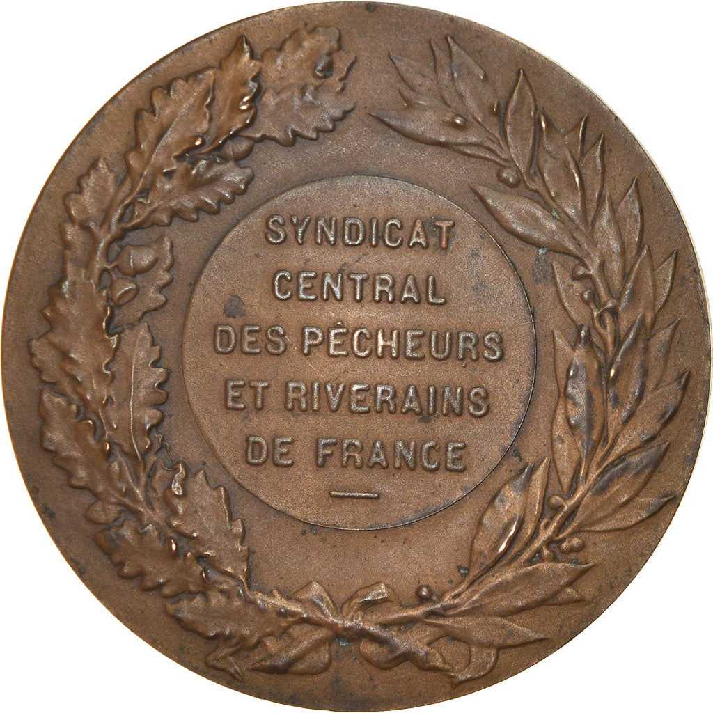 Francia, medalla, Syndicat Central des Pêcheurs et Riverains de France