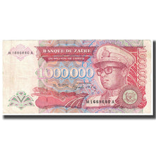 Banknot, Zaire, 1,000,000 Zaïres, 1992, 1992-07-31, KM:44a, EF(40-45)