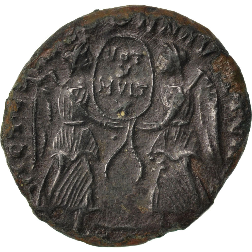 Coin, Magnentius, Maiorina, VF(30-35), Copper, Cohen:68
