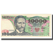 Banknote, Poland, 10,000 Zlotych, 1988, Undated (1988), KM:151b, EF(40-45)