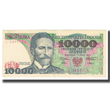 Banknote, Poland, 10,000 Zlotych, 1987, 1987, KM:151b, EF(40-45)
