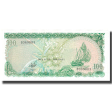 Billet, Maldives, 100 Rufiyaa, 1987, KM:14A, NEUF