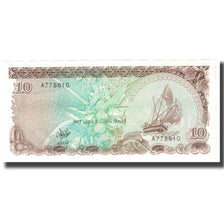 Banconote, Maldive, 10 Rufiyaa, 1983, KM:19a, FDS