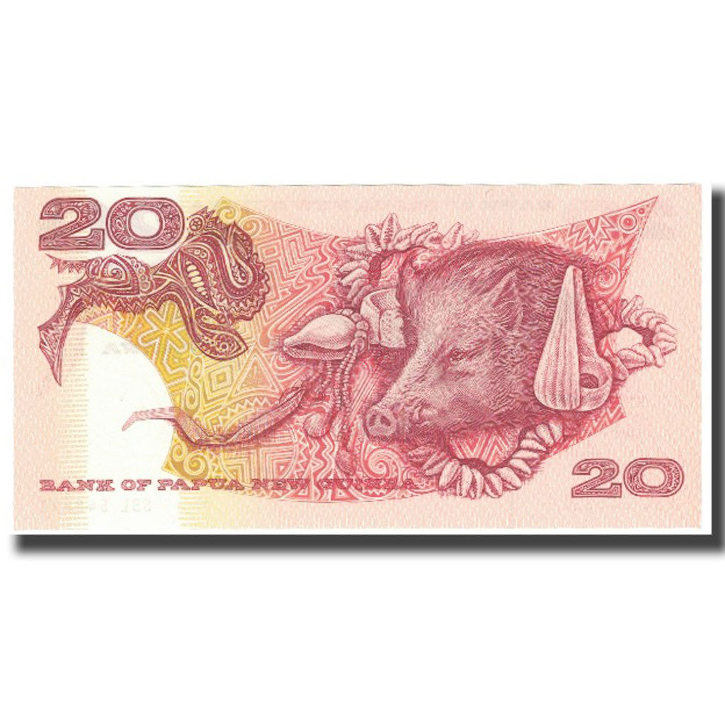 Billet, Papua New Guinea, 20 Kina, KM:10a, NEUF