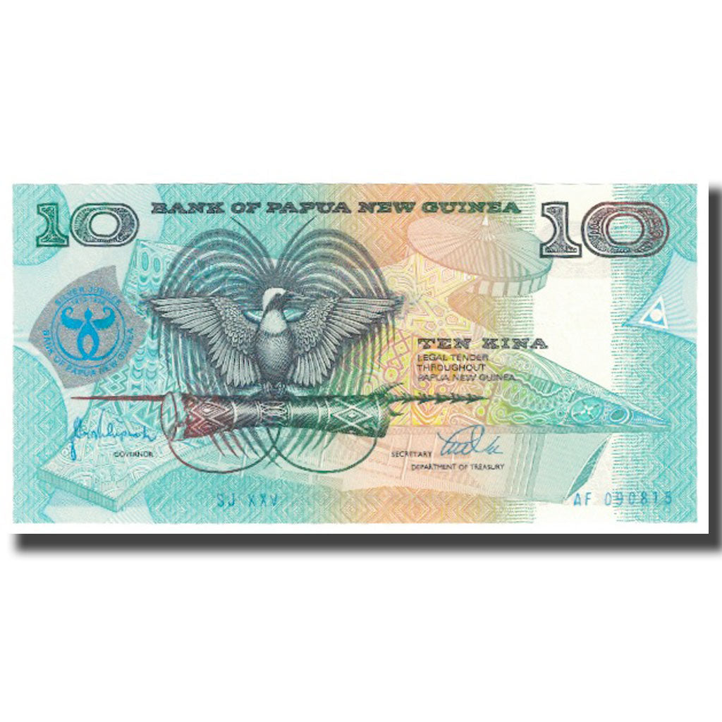 Billet, Papua New Guinea, 10 Kina, KM:17a, NEUF