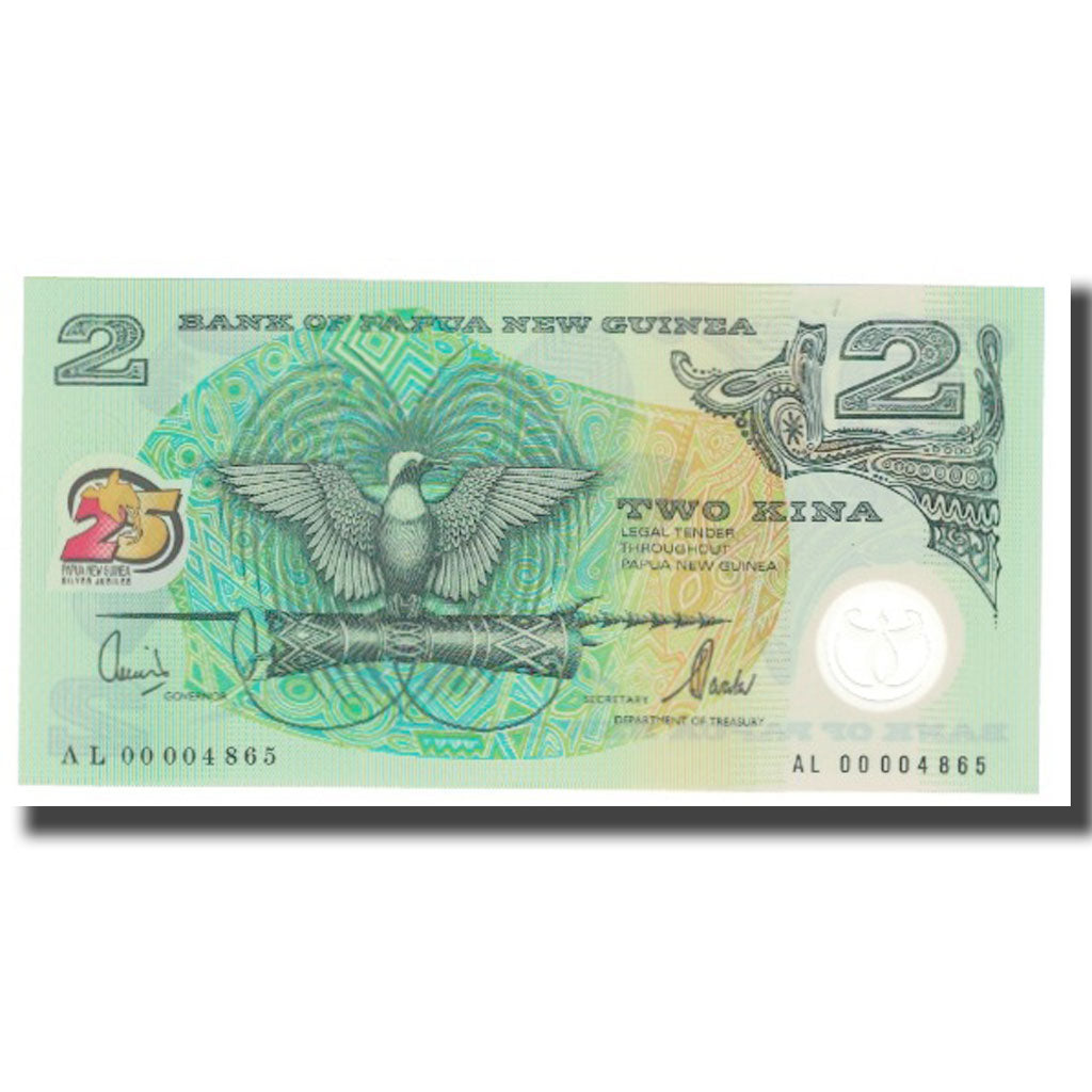 Banknot, Papua Nowa Gwinea, 2 Kina, KM:21, UNC(65-70)