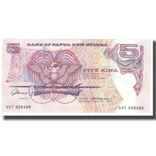 Banknote, Papua New Guinea, 5 Kina, KM:14A, AU(55-58)