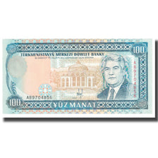 Banknote, Turkmanistan, 100 Manat, KM:6b, UNC(65-70)