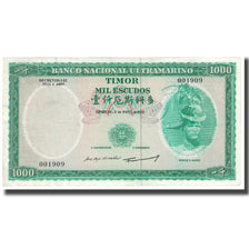 Banknote, Timor, 1000 Escudos, 1968, 1968-03-21, KM:30a, EF(40-45)