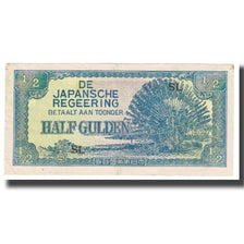 Banknote, Netherlands Indies, 1/2 Gulden, KM:122b, EF(40-45)