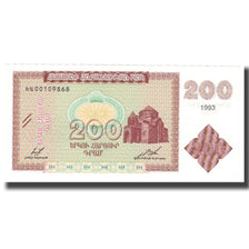 Banknote, Armenia, 200 Dram, 1993, KM:37a, UNC(65-70)