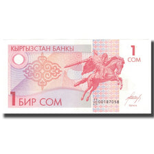 Banconote, Kirghizistan, 1 Som, KM:4, FDS