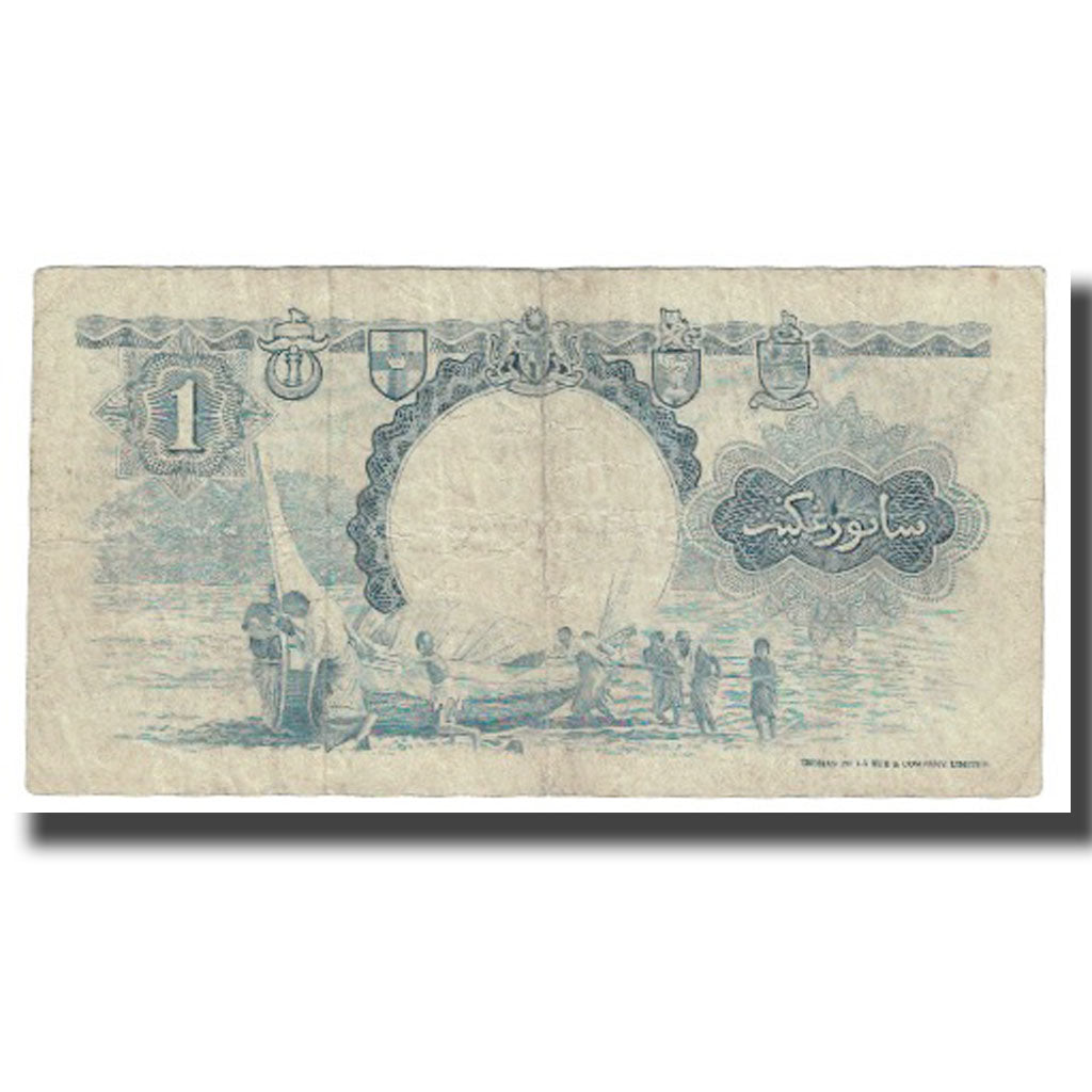 Banknote, Malaya and British Borneo, 1 Dollar, 1959, 1959-03-01, KM:8a