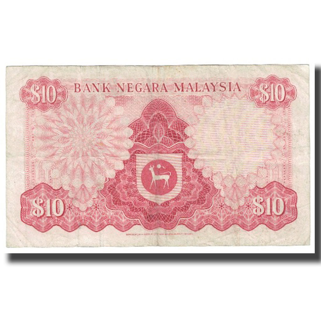 Banknote, Malaysia, 10 Ringgit, KM:9a, EF(40-45)
