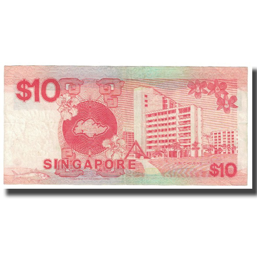 Billete, 10 Dollars, Singapur, KM:20, SC