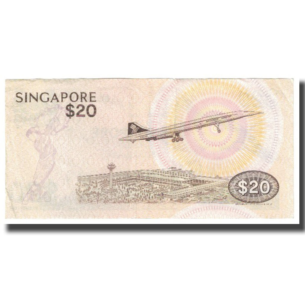 Banconote, Singapore, 20 Dollars, KM:12, BB