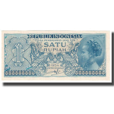 Nota, Indonésia, 1 Rupiah, 1954, KM:72, UNC(65-70)