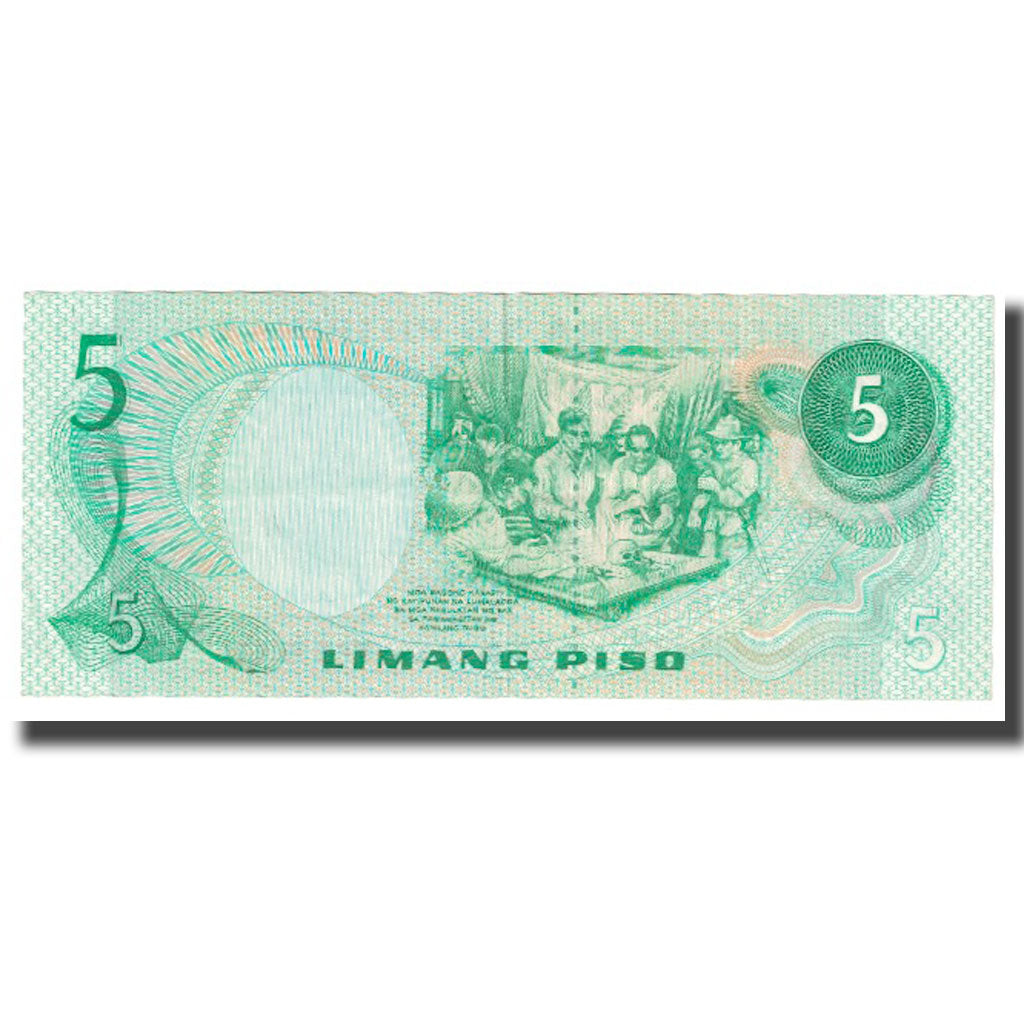 Banconote, Filippine, 5 Piso, 1949, KM:160c, FDS