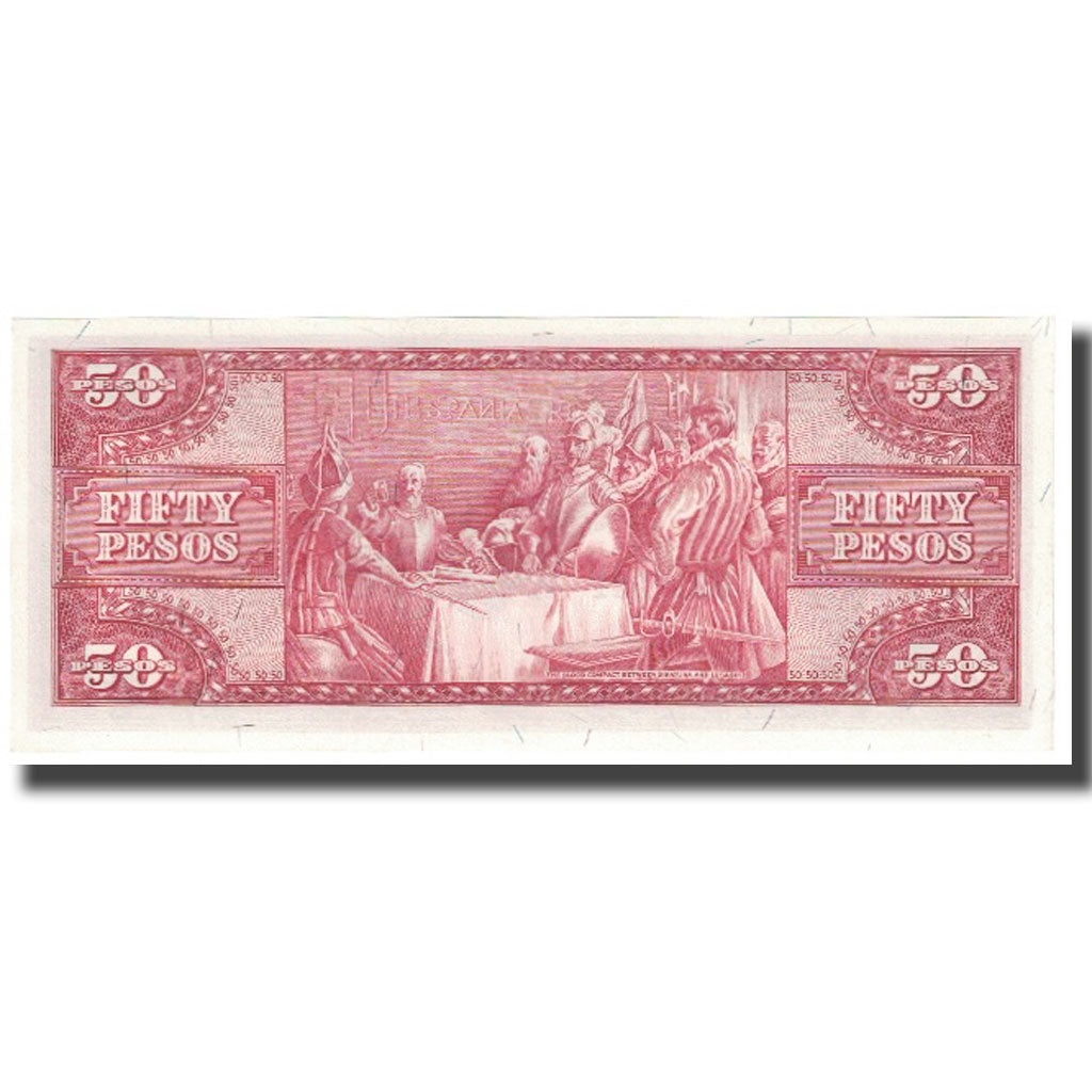 Banknote, Philippines, 50 Pesos, 1949, KM:138d, UNC(65-70)
