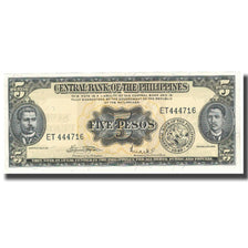 Banknote, Philippines, 5 Pesos, 1949, KM:135f, UNC(65-70)