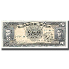 Banknote, Philippines, 20 Pesos, 1949, KM:137d, UNC(65-70)
