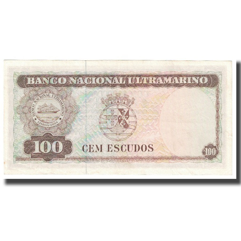 Banknote, Timor, 100 Escudos, 1963, 1963-04-25, KM:28a, UNC(65-70)