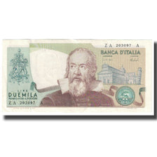 Banknote, Italy, 2000 Lire, KM:103a, UNC(63)