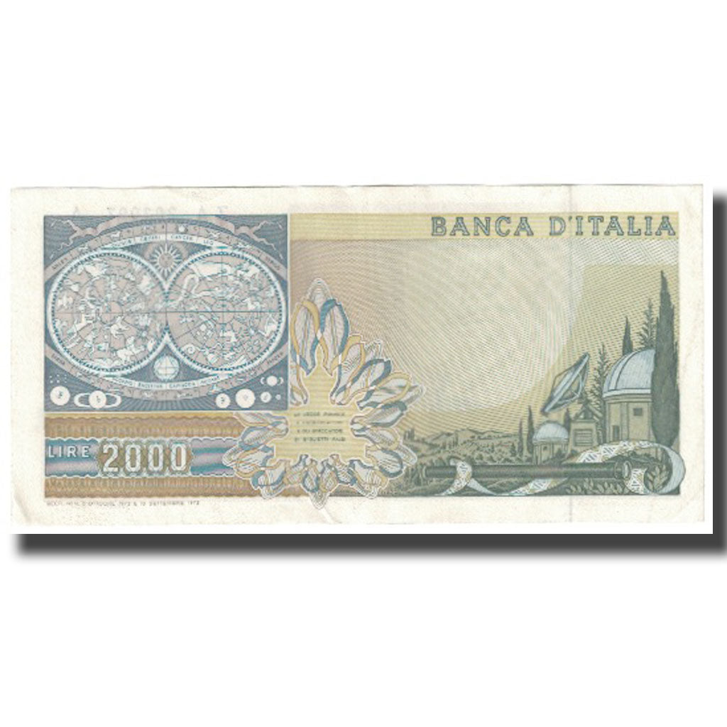 Banknote, Italy, 2000 Lire, KM:103a, UNC(63)