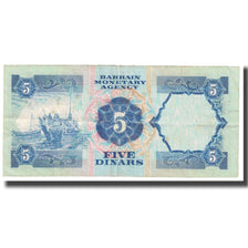 Biljet, Bahrein, 5 Dinars, KM:8a, TTB