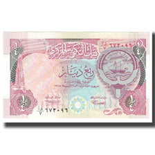 Banknote, Kuwait, 1/4 Dinar, KM:11b, UNC(65-70)