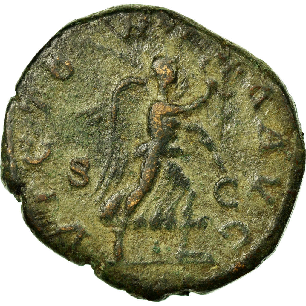 Coin, Maximinus I Thrax, Sestertius, Roma, VF(30-35), Copper, Cohen:100