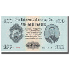Banknote, Mongolia, 100 Tugrik, 1955, KM:34, UNC(63)