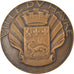France, Medal, Ville du Havre, Geography, Poisson, MS(60-62), Bronze