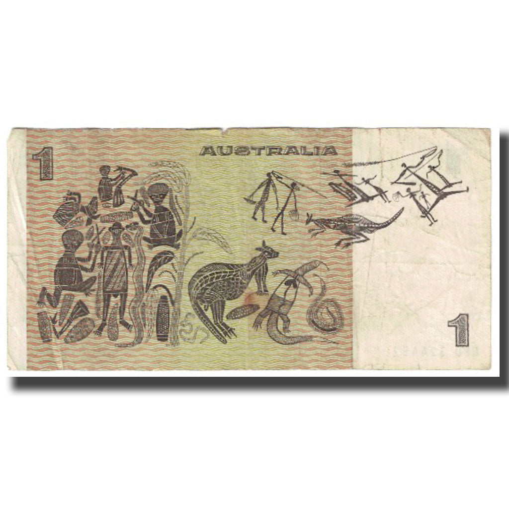 Banknote, Australia, 1 Dollar, KM:42d, VF(20-25)