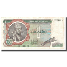 Banknote, Zaire, 1 Zaïre, 1972, 1972-03-15, KM:19a, EF(40-45)