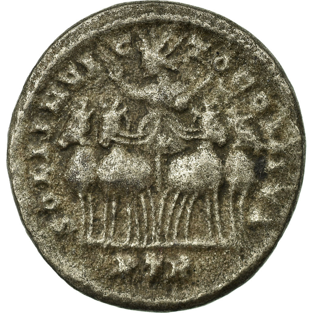 Coin, Maximinus II, Billon Argenteus, Trier, AU(50-53), Billon, Cohen:175