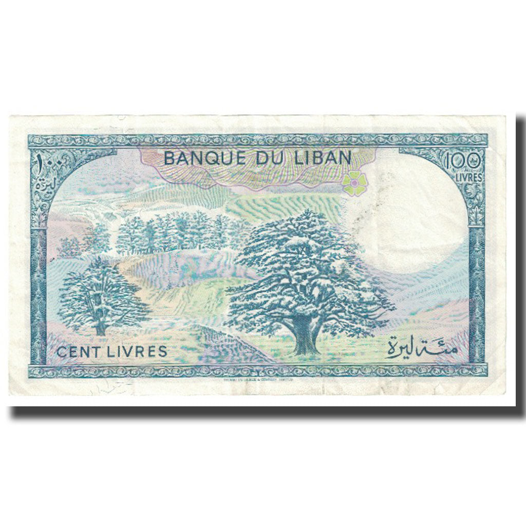 Banknote, Lebanon, 100 Livres, KM:66d, AU(55-58)