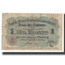Banknote, Luxembourg, 1 Frank = 80 Pfennig, 1914, 1914-11-28, KM:21, VF(20-25)