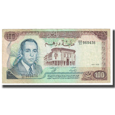 Banknote, Morocco, 100 Dirhams, 1985, KM:59b, EF(40-45)