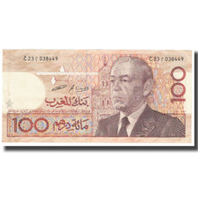 Geldschein, Marokko, 100 Dirhams, KM:65c, SS