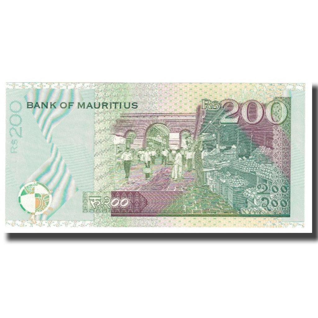 Banknot, Mauritius, 200 Rupees, 1999, KM:52b, UNC(65-70)